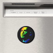 Rainbow-Obama-Magnet Magnet (In Situ (Geschirrspüler))