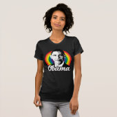Rainbow Obama T-Shirt (Vorne ganz)
