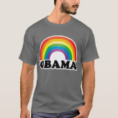 Rainbow Obama T-Shirt (Vorderseite)