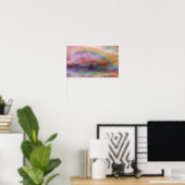 Rainbow Ocean Art Poster/Print Poster (Heimbüro)