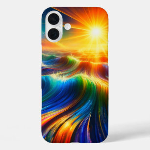 Rainbow Ocean Wave Phone Case