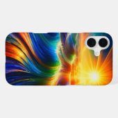 Rainbow Ocean Wave Phone Case iPhone Hülle (Rückseite (Horizontal))