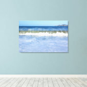 Rainbow Ocean Wave Triptych Leinwanddruck (Insitu (Holzboden))