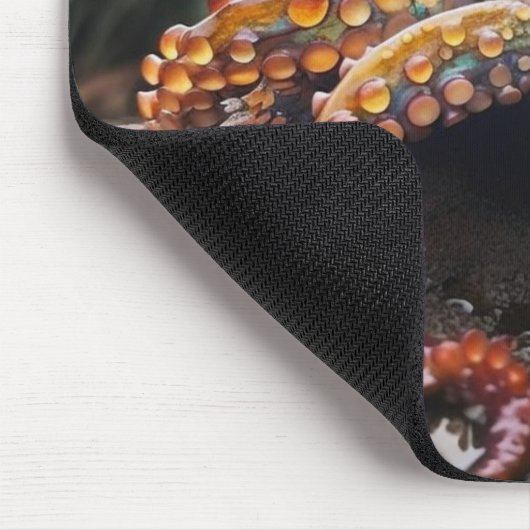 Rainbow Octopus Mousepad (Ecke)