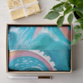 Rainbow Octopus tentacles Kraken Aquamarine Wasser Seidenpapier (Geschenk)