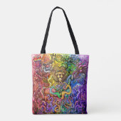 Rainbow of Animals Tote Bag Tasche (Rückseite)