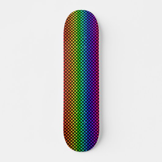 Rainbow of Diamonds skateboard (Vorne)