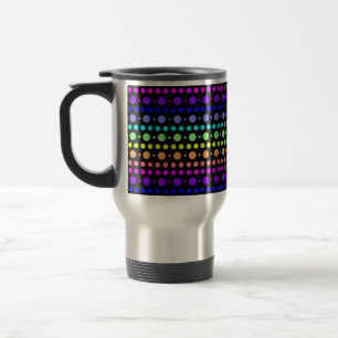 Rainbow of Dots Tasse - wählen Sie Stil & Farbe