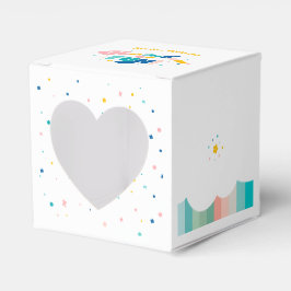 Rainbow of Fun Birthday Party Theme Geschenkschachtel