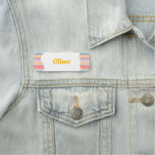 Rainbow of Fun Birthday Party Theme Guest T - Shir Namensschild (Beispiel)