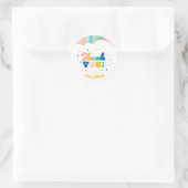Rainbow of Fun Birthday Party Theme Sticker (Tasche)