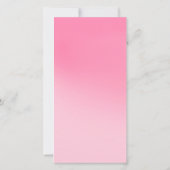 Rainbow of Fun with Foto Handy Einladung (Rückseite)