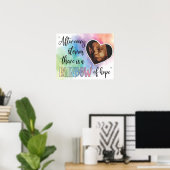 Rainbow of Hope Baby Ultrasound Poster (Heimbüro)