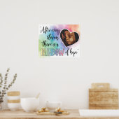Rainbow of Hope Baby Ultrasound Poster (Küche)