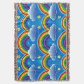 Rainbow of Hope - Cosy Baby Blanket Decke (Vorderseite Vertikal)