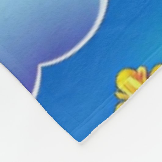 Rainbow of Hope - Cosy Baby Blanket Fleecedecke (Ecke)