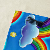 Rainbow of Hope - Cosy Baby Blanket Strandtuch (Beispiel)