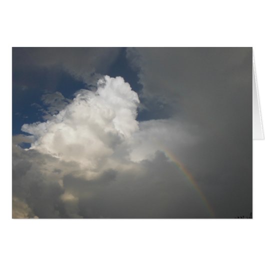 Rainbow of Hope ~ Segen und Glaubenskarte (Vorderseite (Horizontal))