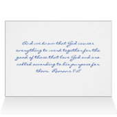 Rainbow of Hope ~ Segen und Glaubenskarte (Innenansicht Horizontal (Oben))