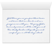 Rainbow of Hope ~ Segen und Glaubenskarte (Innenansicht Horizontal (Unten))