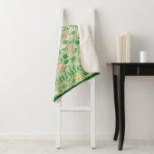 Rainbow of Irish Luck Shamrock Clover Pastel Green Sherpadecke (Beispiel)