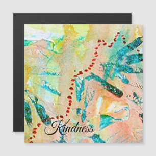 Rainbow of Kindness Thoughful Spot von Janz Magnetkarte