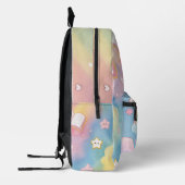 Rainbow of Possibilities – Soft Pastel School Back Bedruckter Rucksack (Links)