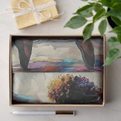 Rainbow Oil Ballerina Art Decoul Seidenpapier (Geschenk)