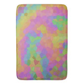 Rainbow Oil Mosaics Badematte (Vorderseite Vertikal)