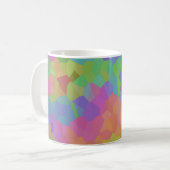Rainbow Oil Mosaics Kaffeetasse (Vorderseite Links)