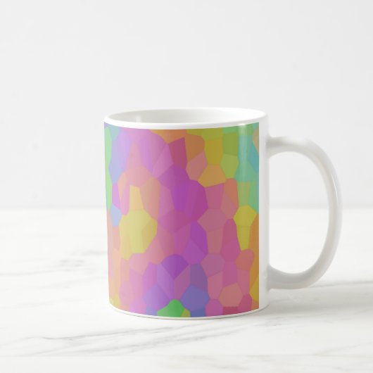 Rainbow Oil Mosaics Kaffeetasse (Rechts)