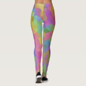 Rainbow Oil Mosaics Leggings (Rückseite)