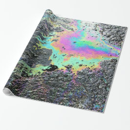Rainbow Oil Slick Geschenkpapier