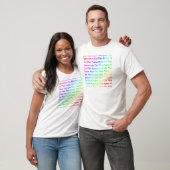 Rainbow Om Mani Padme Hum T-Shirt (Unisex)