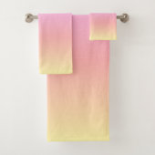 Rainbow Ombre Badhandtuch Set (Insitu)