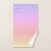 Rainbow Ombre Badhandtuch Set (Handtuch)