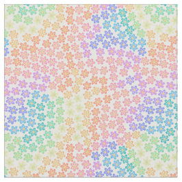 Rainbow Ombre Blume Muster Stoff