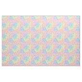 Rainbow Ombre Blume Muster Stoff (Fat Quarter (45,7 x 55,9 cm))
