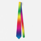 Rainbow Ombre Gay Pride Business Office Krawatte (Vorderseite)