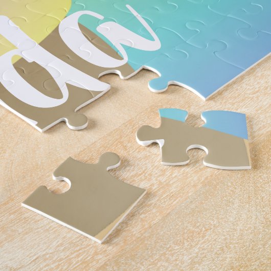 Rainbow Ombre Ice Cream Girl Name Puzzle (Seite)