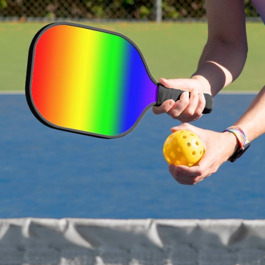 Rainbow Ombre Pickleball Schläger (InSitu)