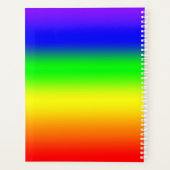 Rainbow Ombre Planer (Rückseite)