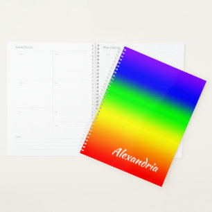 Rainbow Ombre Planer