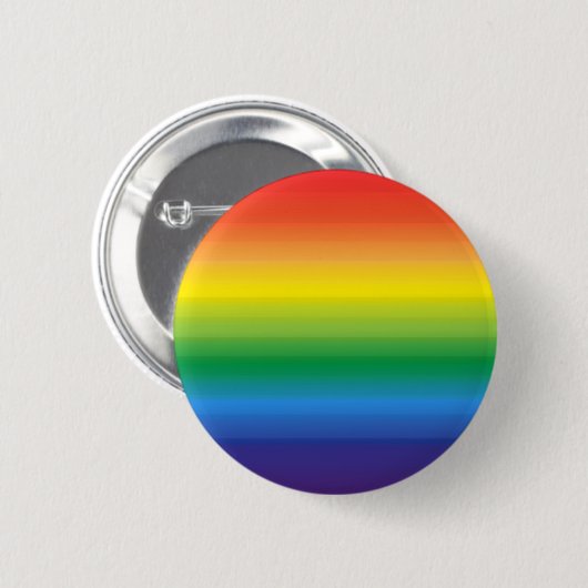 Rainbow Ombre Pride Button (Vorne & Hinten)