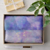 Rainbow Ombre und Gold Fire Opal Muster Seidenpapier (Geschenk)