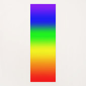 Rainbow Ombre Yogamatte (Vorderseite)