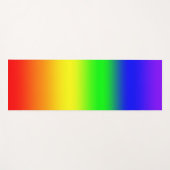 Rainbow Ombre Yogamatte (Vorderseite (Horizontal))