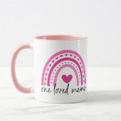 Rainbow One Love Mama Tasse (Links)