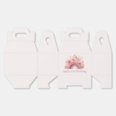 Rainbow Onederful 1st Birthday Party Favour Box Geschenkschachtel (Ungeklappt)