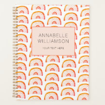 Rainbow orange boho